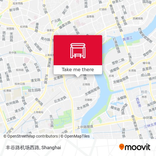 丰谷路机场西路 map
