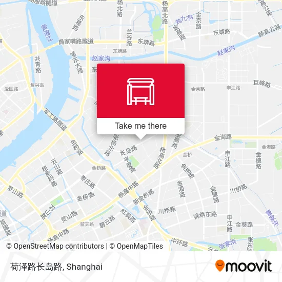 荷泽路长岛路 map