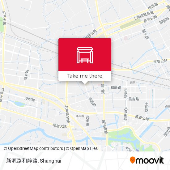 新源路和静路 map