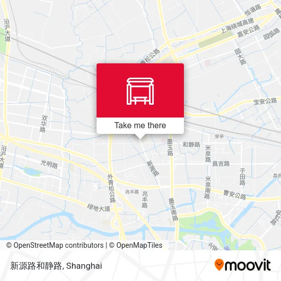 新源路和静路 map
