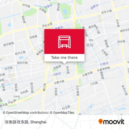 张衡路张东路 map