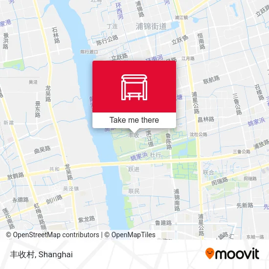 丰收村 map