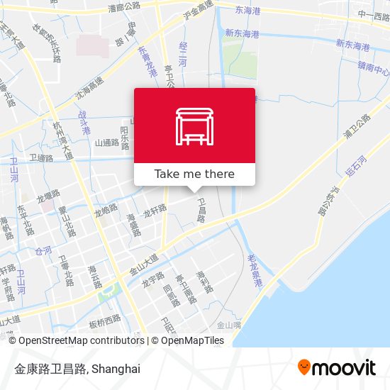 金康路卫昌路 map