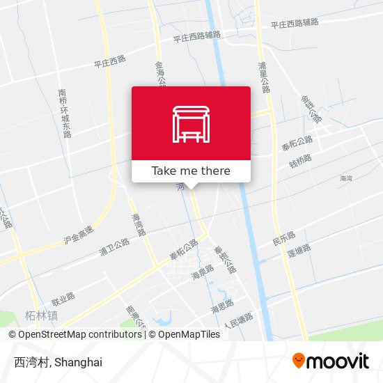 西湾村 map