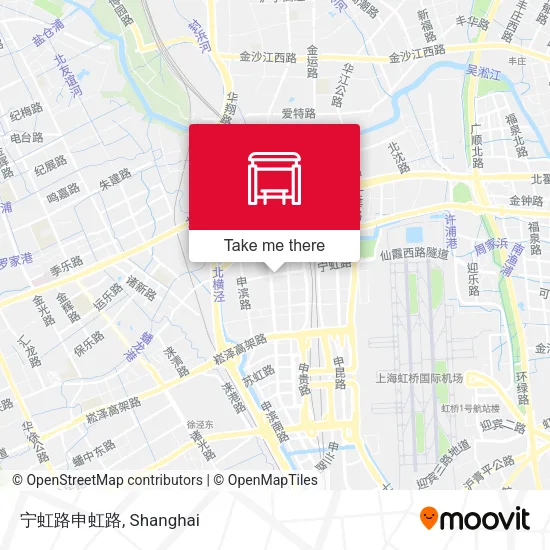宁虹路申虹路 map