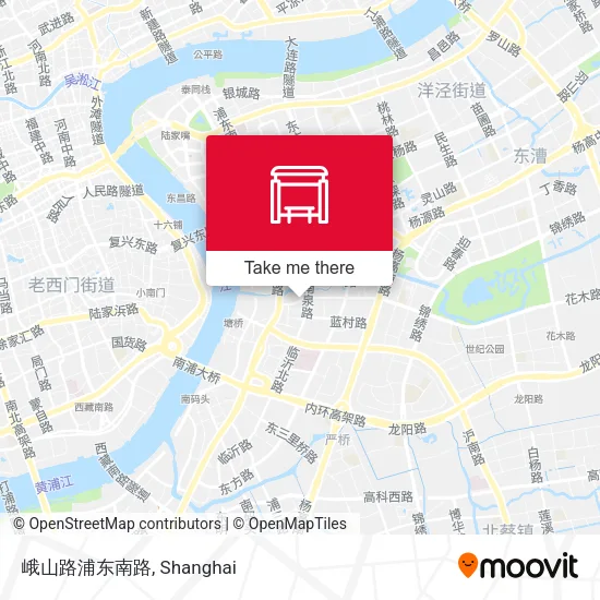 峨山路浦东南路 map