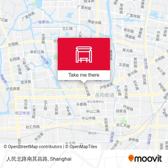 人民北路南其昌路 map