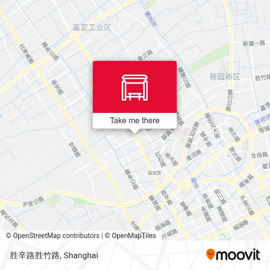 胜辛路胜竹路 map