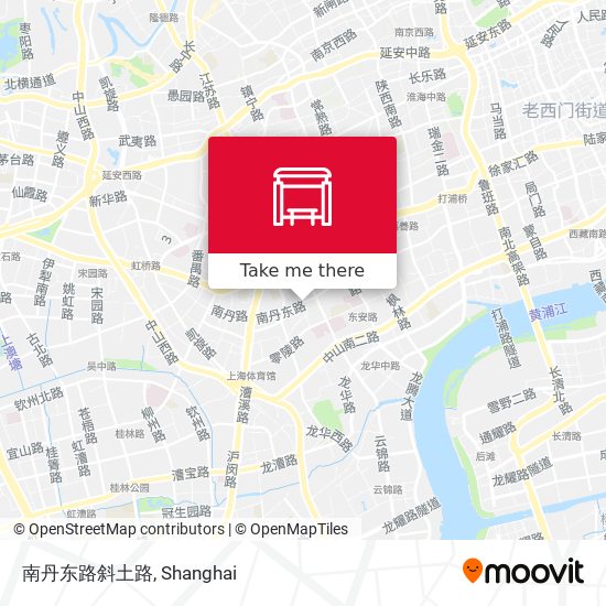 南丹东路斜土路 map