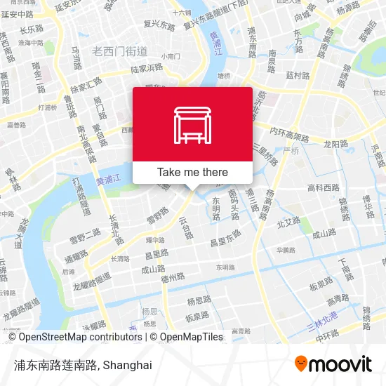 浦东南路莲南路 map