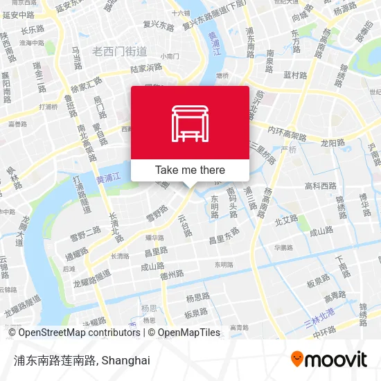 浦东南路莲南路 map