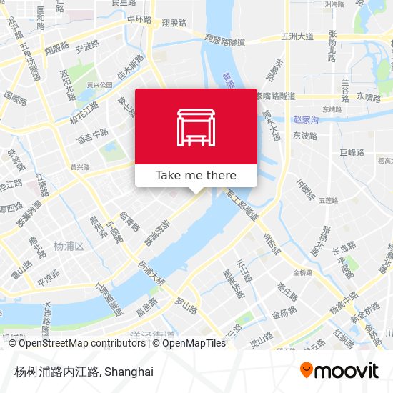 杨树浦路内江路 map