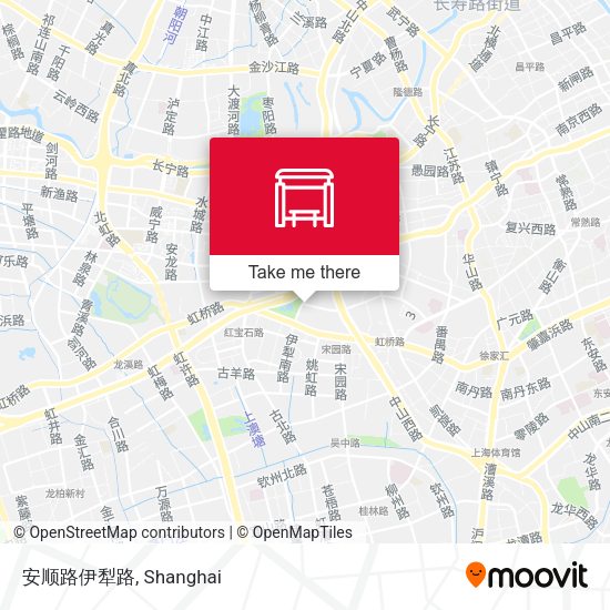 安顺路伊犁路 map