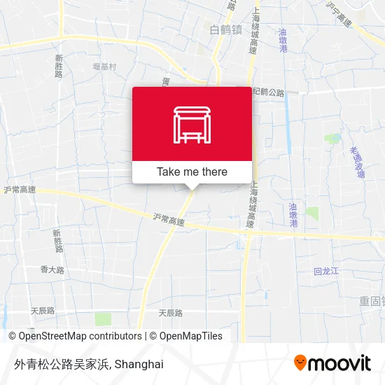 外青松公路吴家浜 map