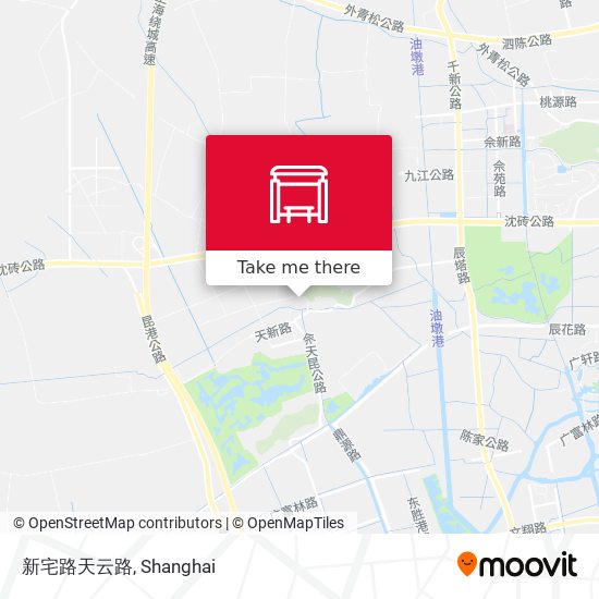 新宅路天云路 map