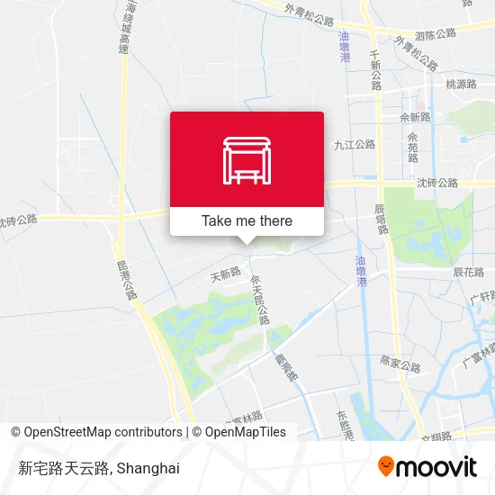 新宅路天云路 map