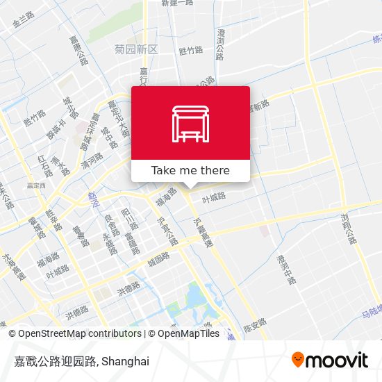 嘉戬公路迎园路 map