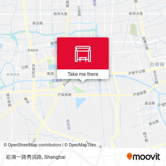 崧漪一路秀涓路 map