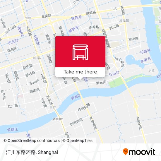 江川东路环路 map