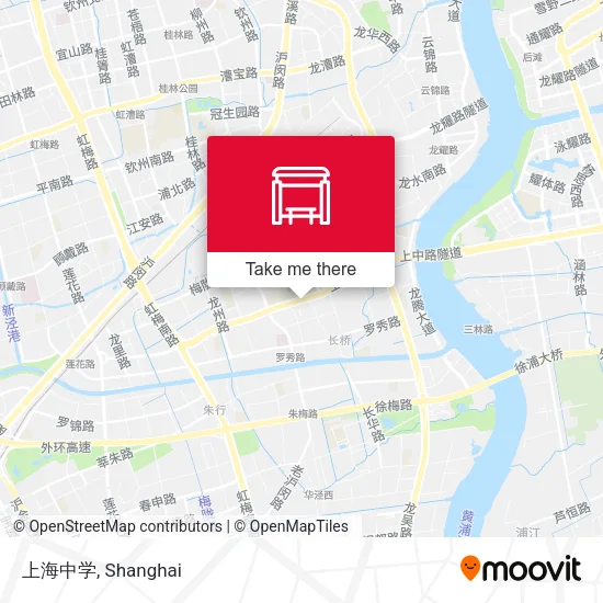 上海中学 map