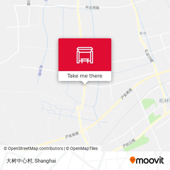 大树中心村 map