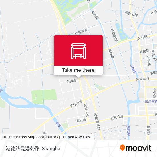 港德路昆港公路 map