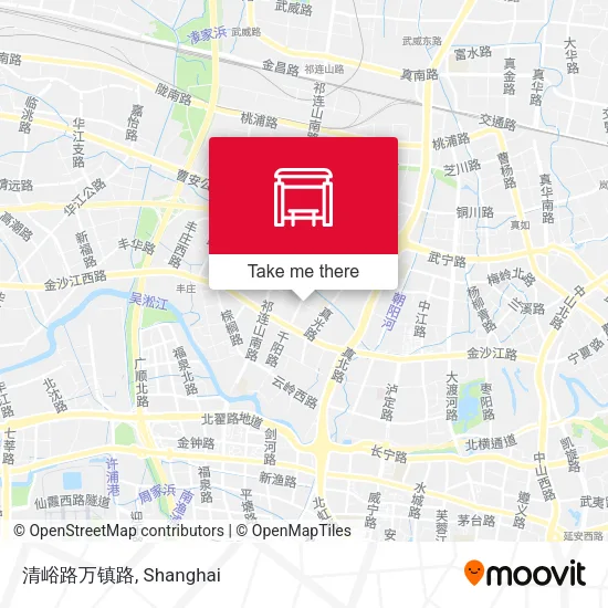 清峪路万镇路 map