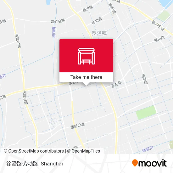徐潘路劳动路 map