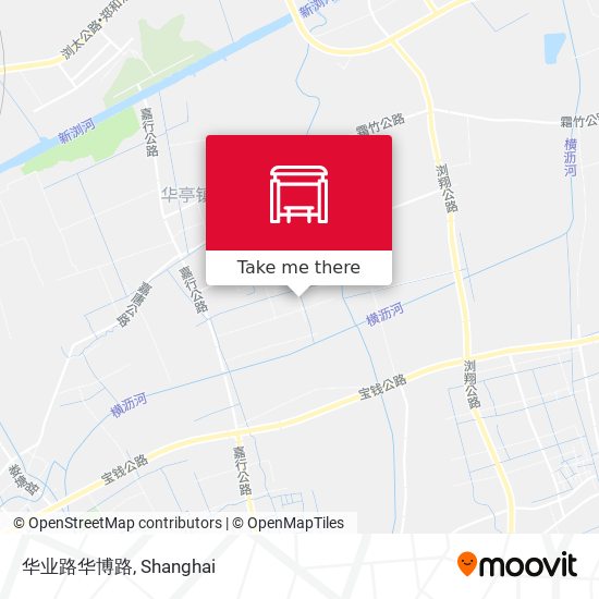 华业路华博路 map