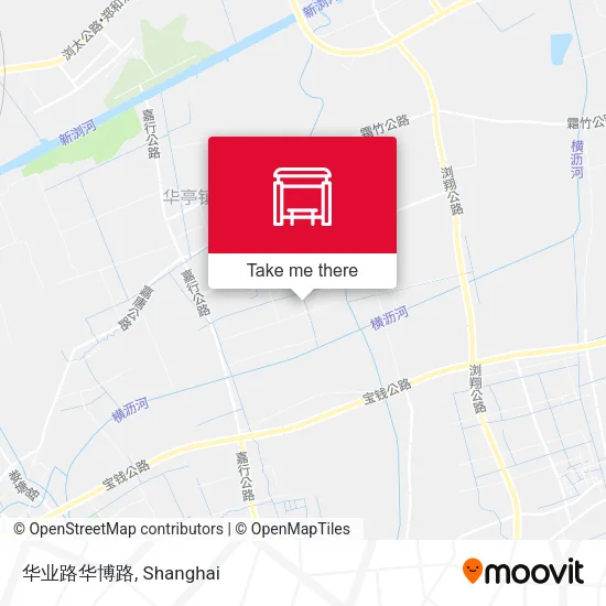 华业路华博路 map