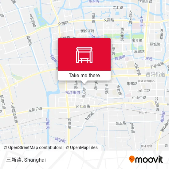三新路 map