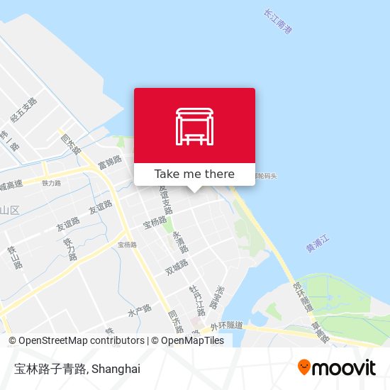 宝林路子青路 map