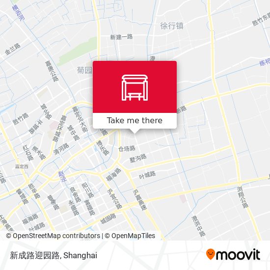 新成路迎园路 map