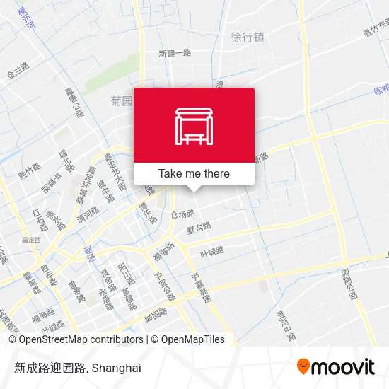 新成路迎园路 map