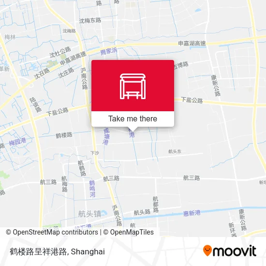 鹤楼路呈祥港路 map