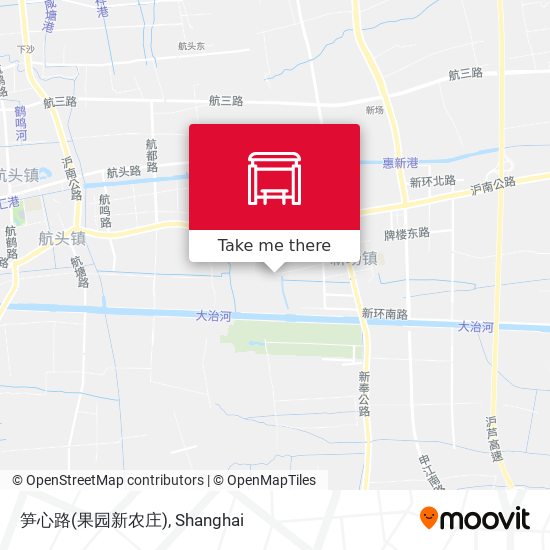 笋心路(果园新农庄) map