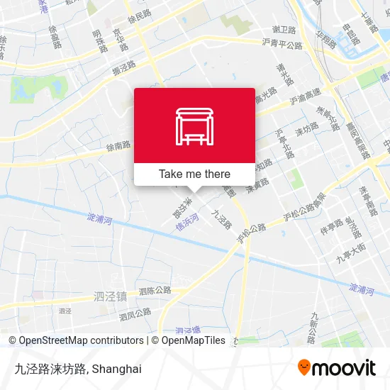 九泾路涞坊路 map