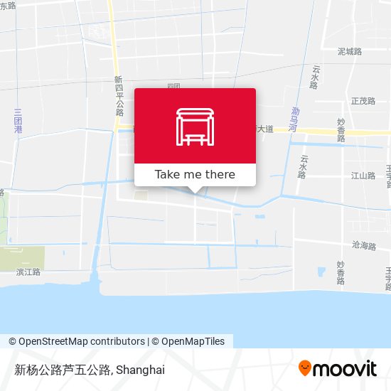 新杨公路芦五公路 map