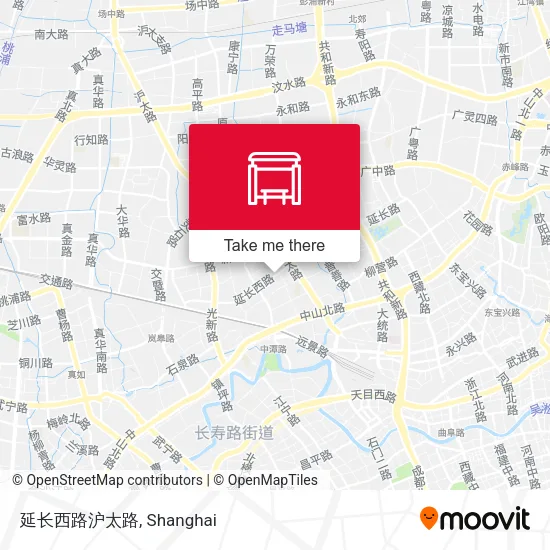 延长西路沪太路 map