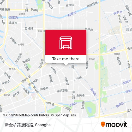 新金桥路唐陆路 map