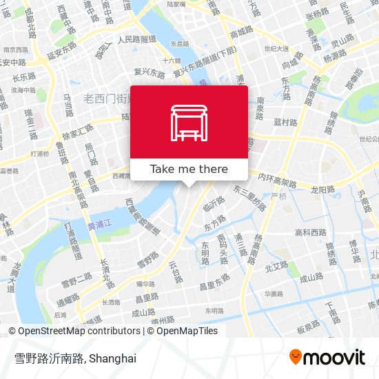 雪野路沂南路 map