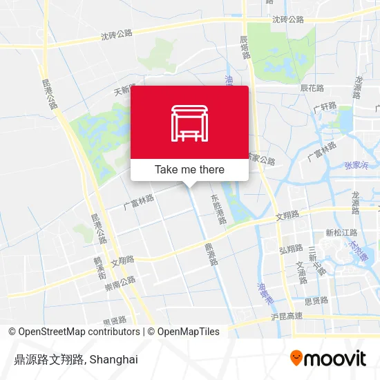 鼎源路文翔路 map