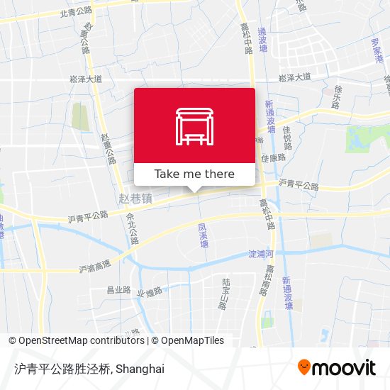 沪青平公路胜泾桥 map
