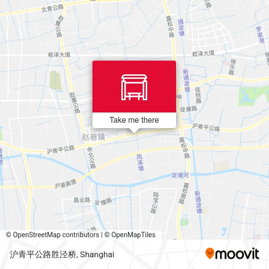 沪青平公路胜泾桥 map