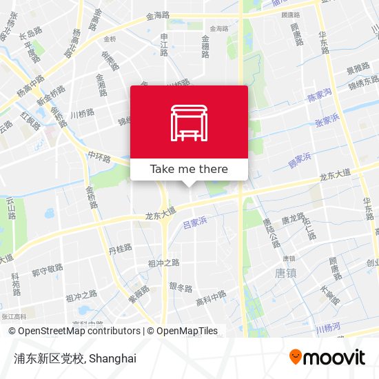 浦东新区党校 map
