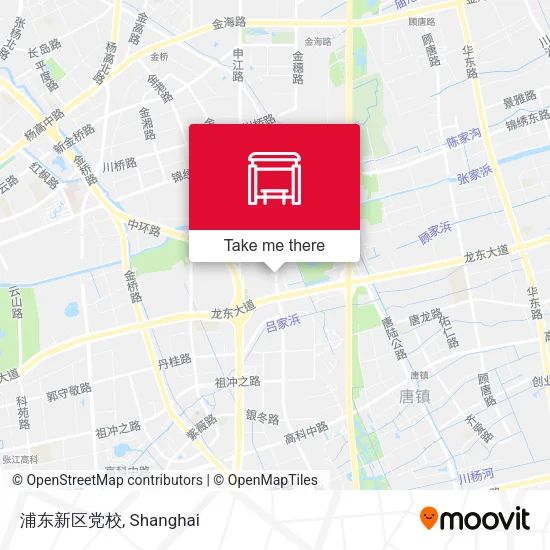 浦东新区党校 map