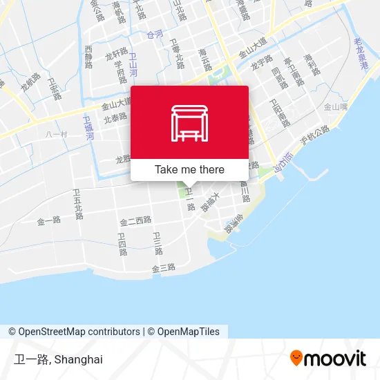 卫一路 map