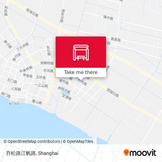 乔松路江帆路 map