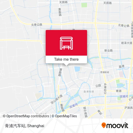 青浦汽车站 map