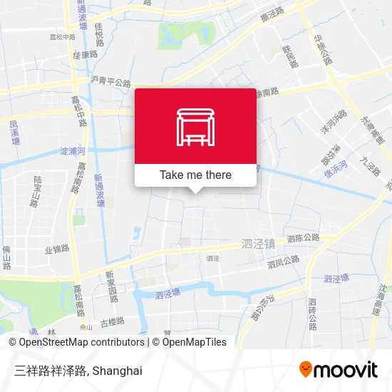 三祥路祥泽路 map